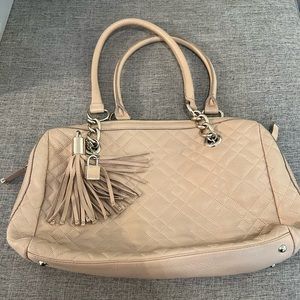 Calvin Klein camel colored leather purse.